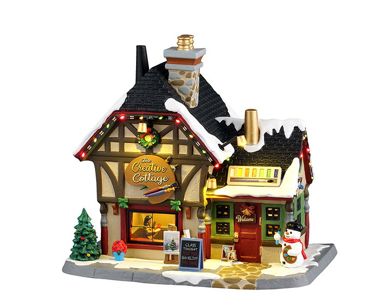 Lemax The creative cottage, incl. adaptor 44338, 100 ma (white) ornament  - 