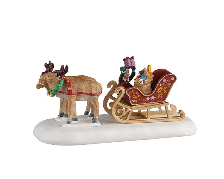 Lemax Sled of toys ornament  - 