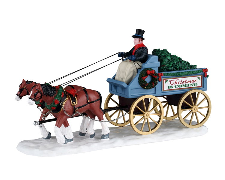 Lemax Christmas is coming ornament  - 