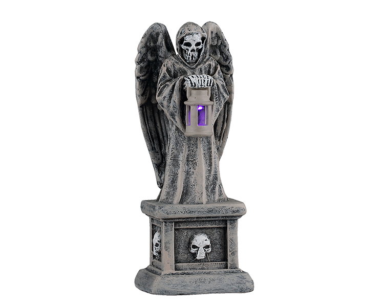 Lemax Cemetery sentinal, b/o (4.5v) ornament  - 