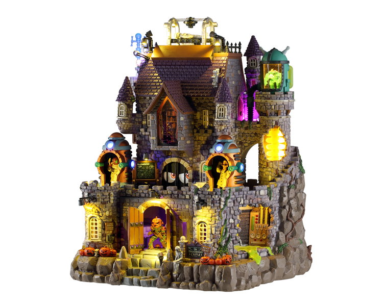 Dr. dreadmoor's castle, incl. adaptor 44402, 550 ma (black) ornament LEMAX - Lemax
