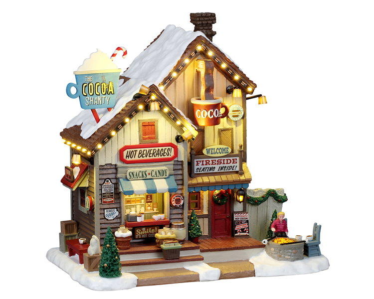 Lemax The cocoa shanty, b/o (4.5v) ornament  - 