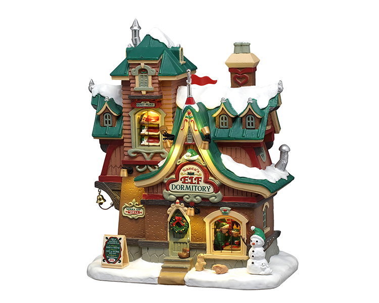 Lemax Santa's elf dormitory, b/o (4.5v) ornament  - 