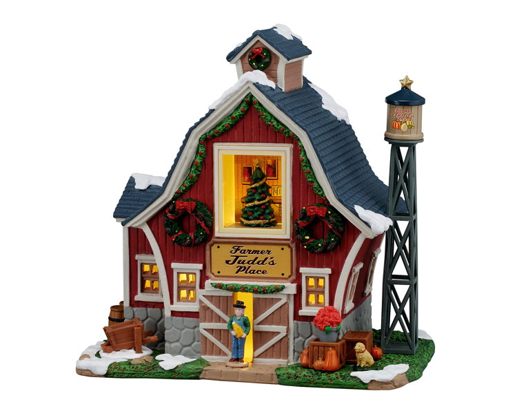 Lemax Farmer judd's place, incl. adaptor 44338, 100 ma (white) ornament  - 