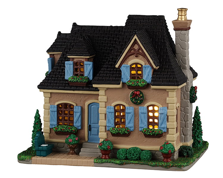 Lemax Dubois residence, incl. adaptor 44338, 100 ma (white) ornament  - 