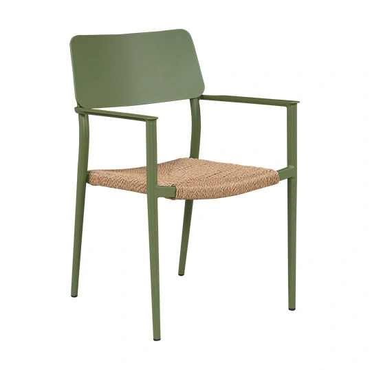 Trestino Dining Tuinstoel Esta - Mos Groen  - 