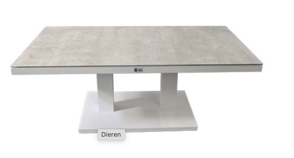 Malton Tuintafel Wit OWN