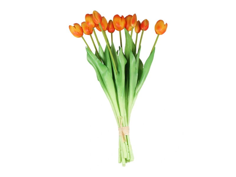 Bosje kunst tulpen de boet 12x, oranje - Buitengewoon de Boet