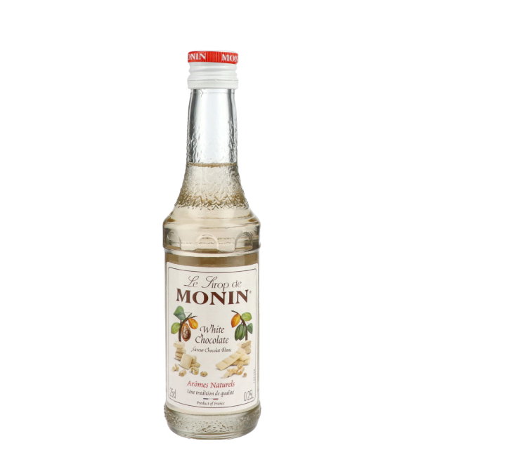 Monin siroop Witte Chocolade 25cl Foodkitchen - Foodkitchen