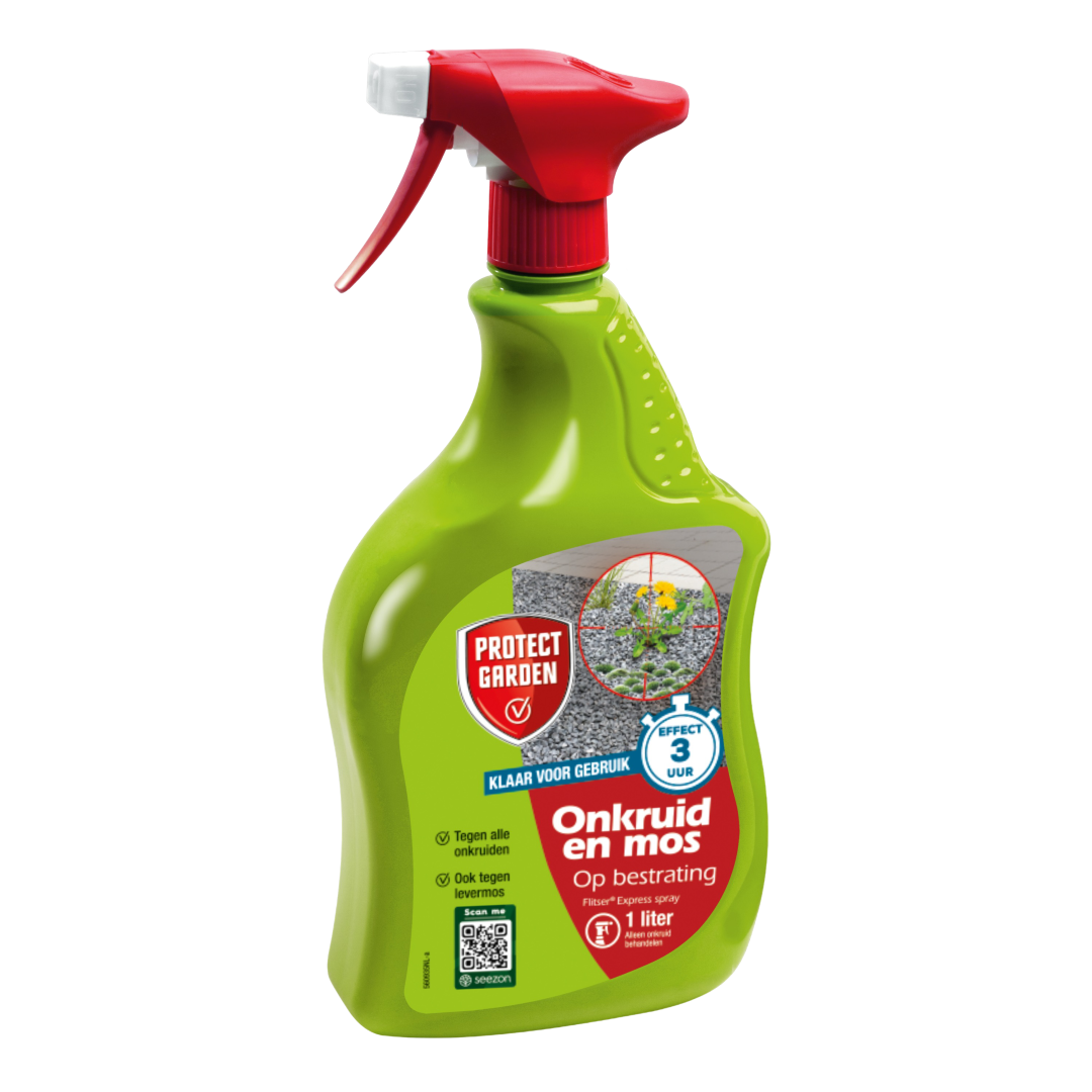 Onkruidbestrijder Flitser Express Spray 1L Protect Garden - Protect