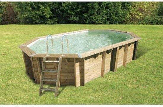 Pool Ocea 610x400x130 cm blauw Ubbink - Ubbink