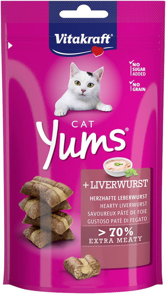 Cat Yums leverworst 40 gram - Vitakraft