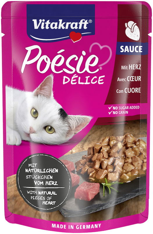 PoesieDelice hart saus 85 gram - Vitakraft