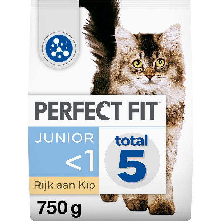 Droogvoer voor junior katten 750g stazak PERFECT FIT Mars