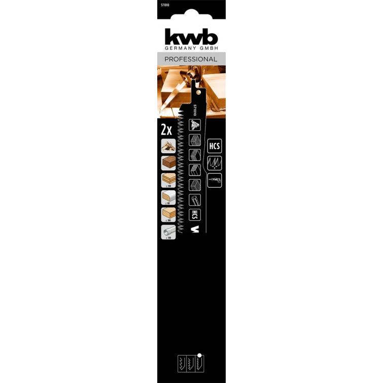 Kwb Reciprozaagbl. hcs hout japan 2st