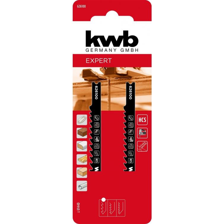 Kwb Dec.zaagbladen grof hout 2st I