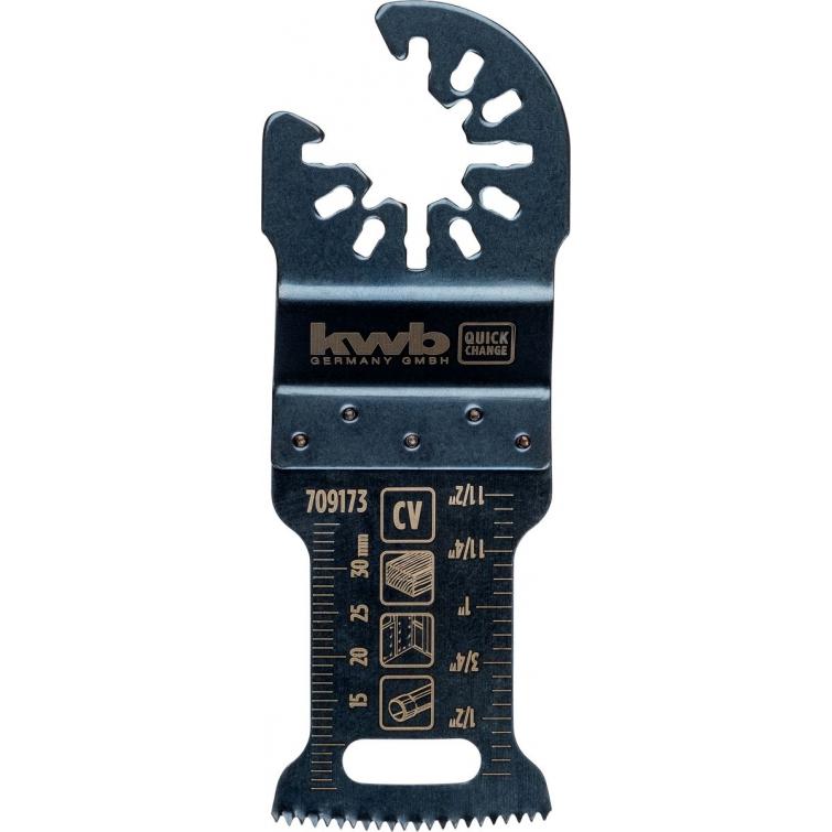 Kwb Invalzaagblad cv hout 34mm – zwart