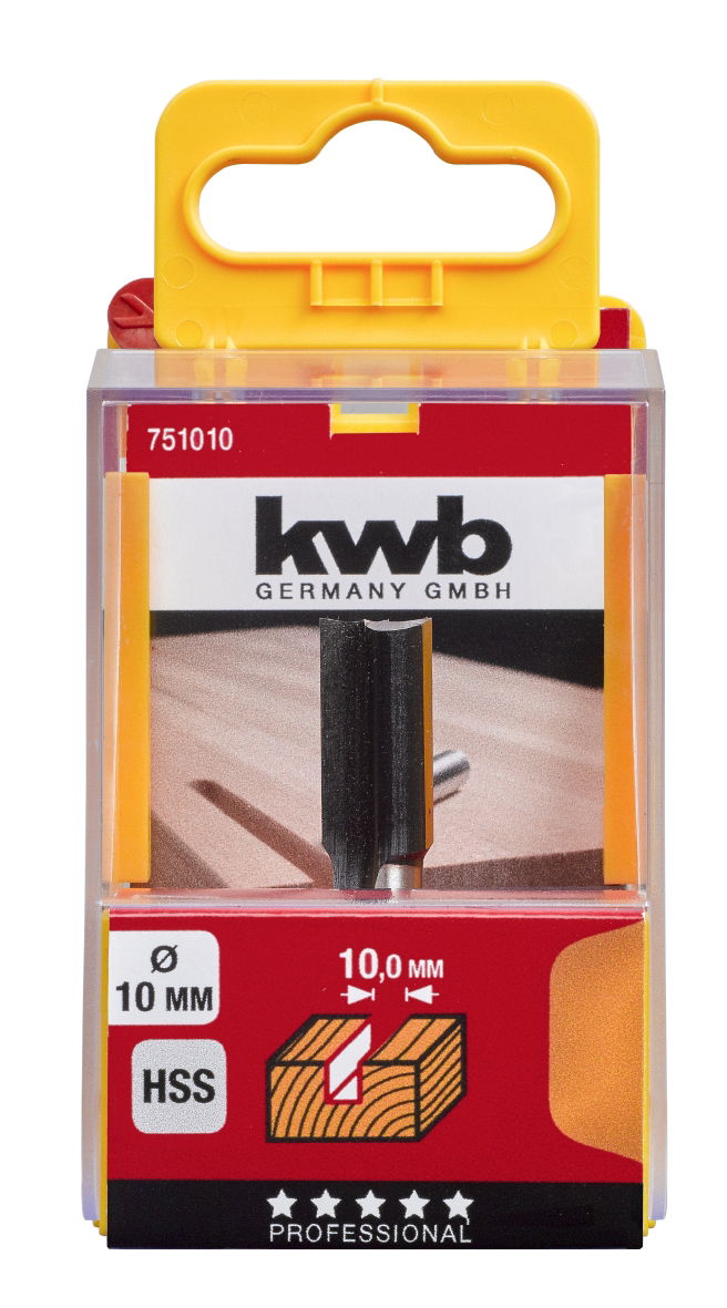 Gleuffrees HSS 10.0 mm blister KWB