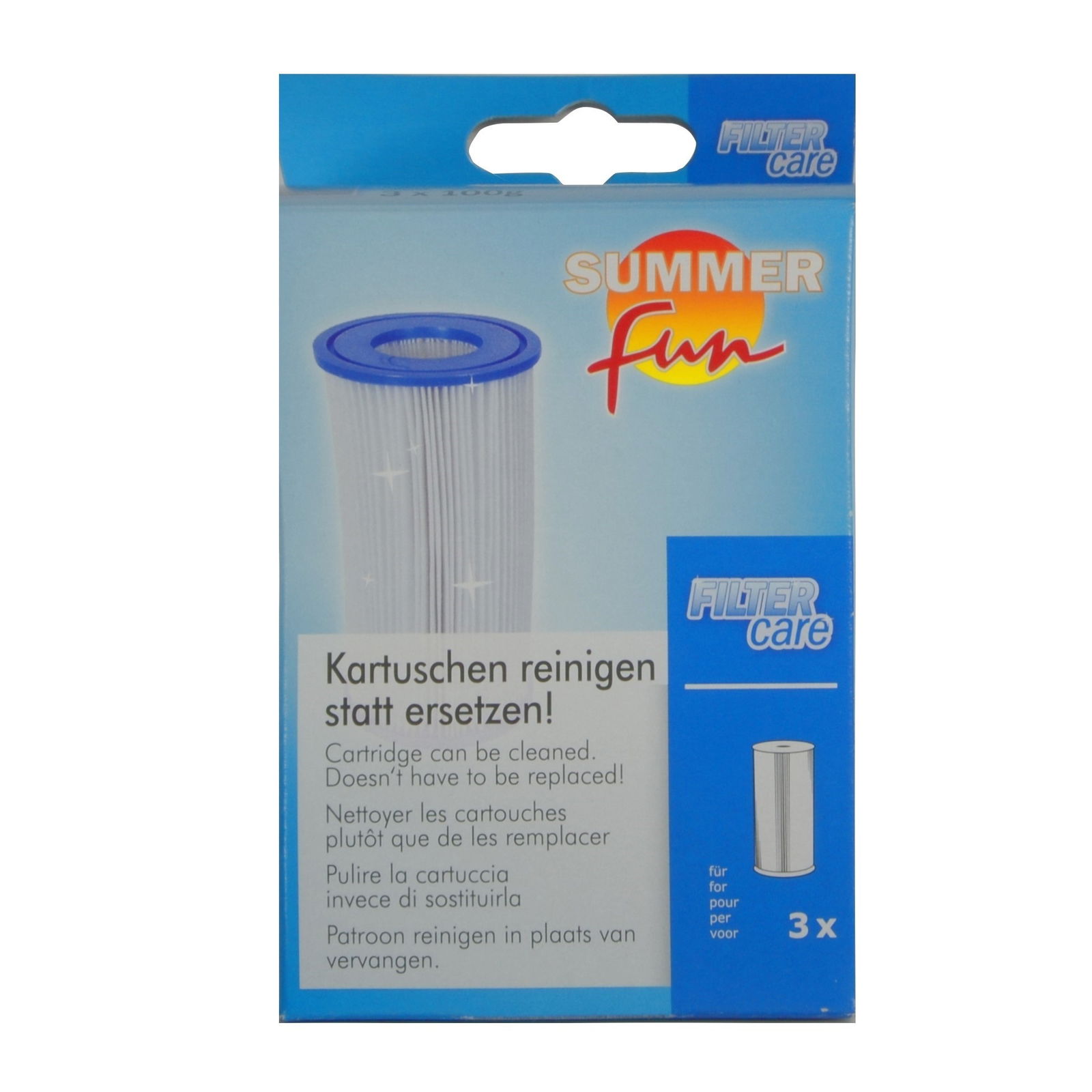 Filter care - Summer fun