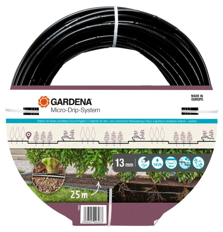 Druppelbuis voor struiken of heggen (25m) Gardena