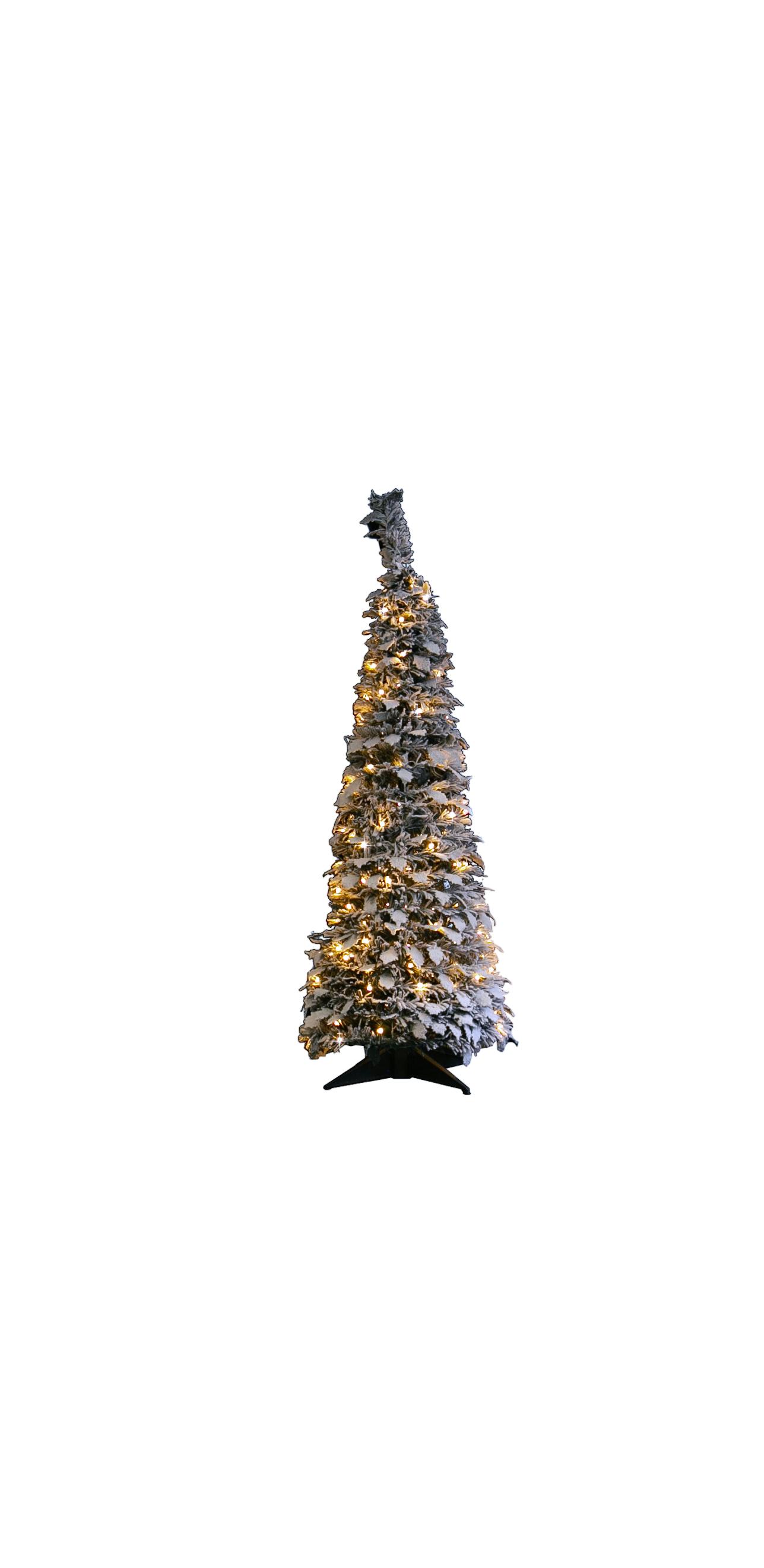 Outdoor Snowtree 120 x 40 cm, 150 LED, warmwit, K2033, transformator FDL - Fdl