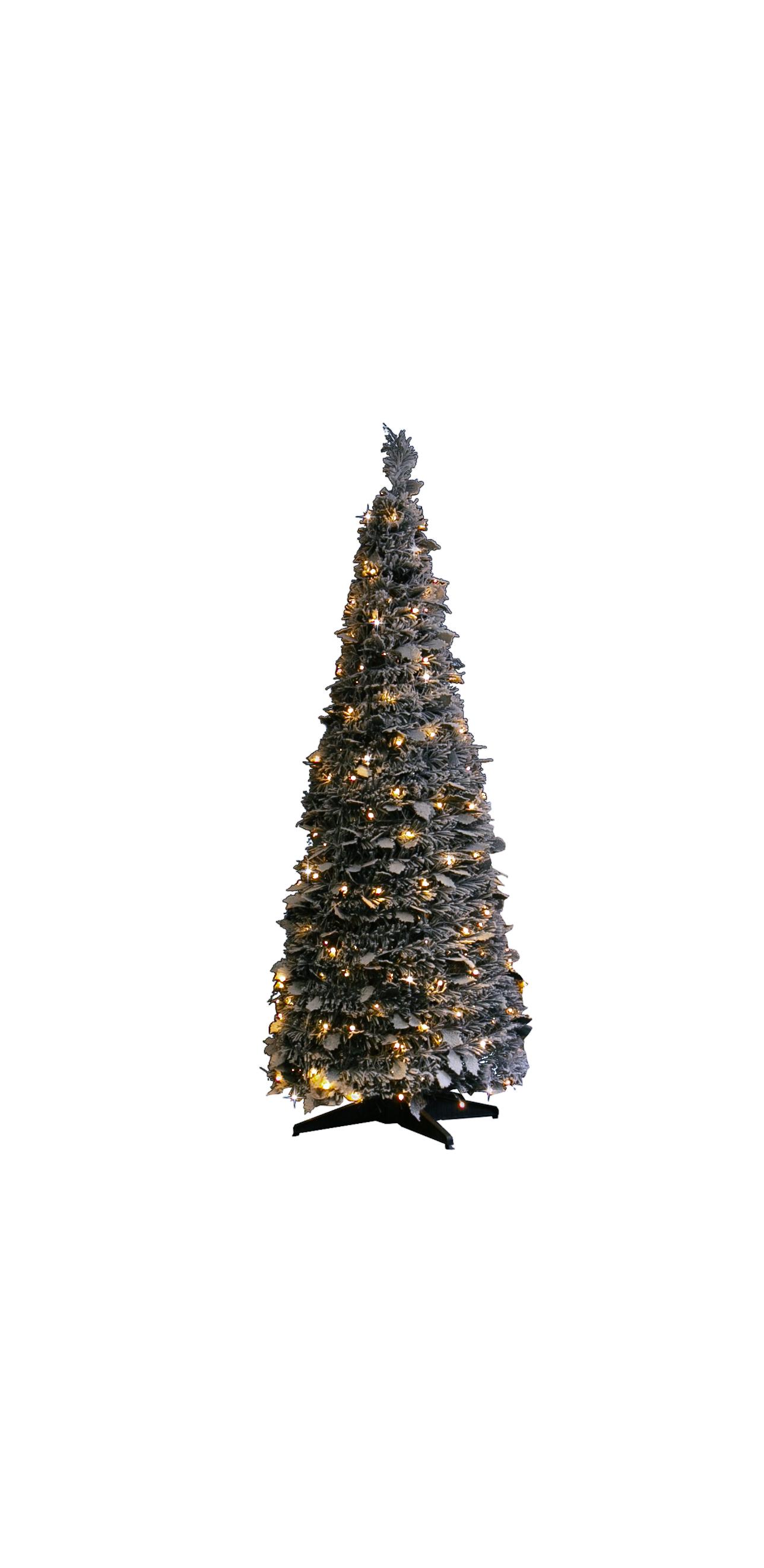 Outdoor Snowtree 150 x 50 cm, 200 LED, warmwit, K2033, transformator FDL - Fdl
