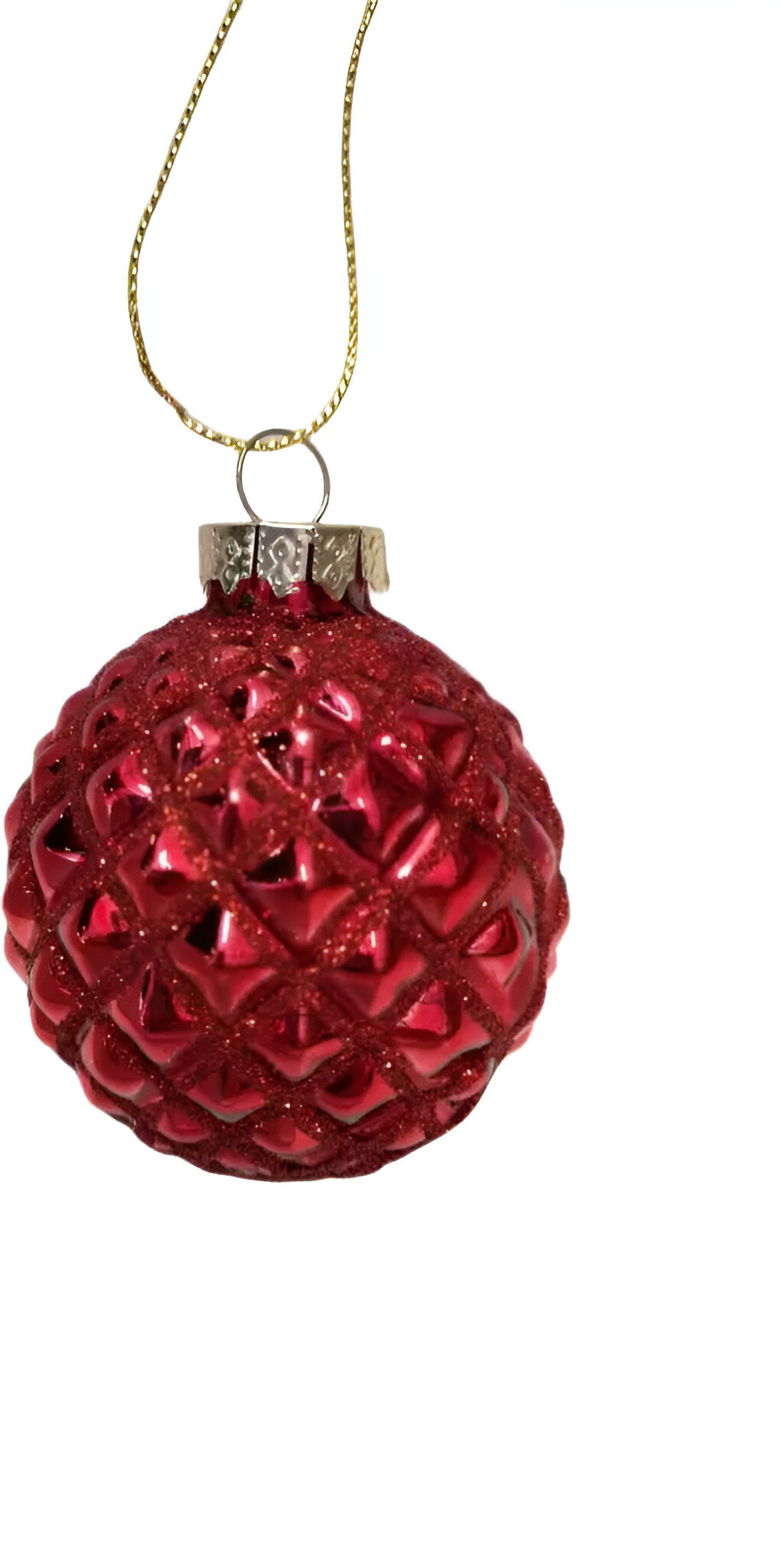 Uniplant Kerstbal hip rood 6 cm  - 