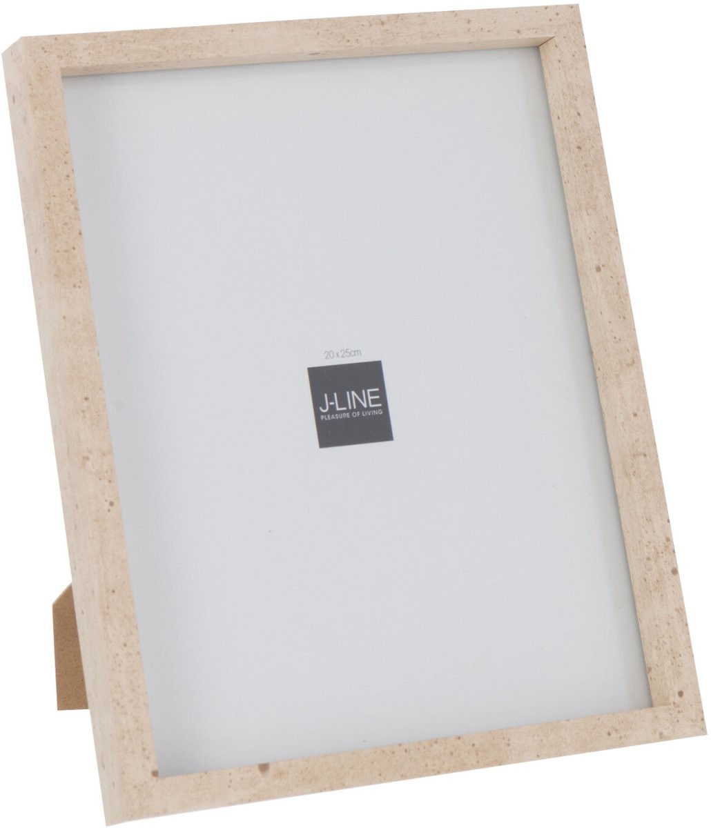 Fotolijst rechthoek 20x25 cm mdf naturel 26,7x2,5x21,7 cm Jolipa - Hortus