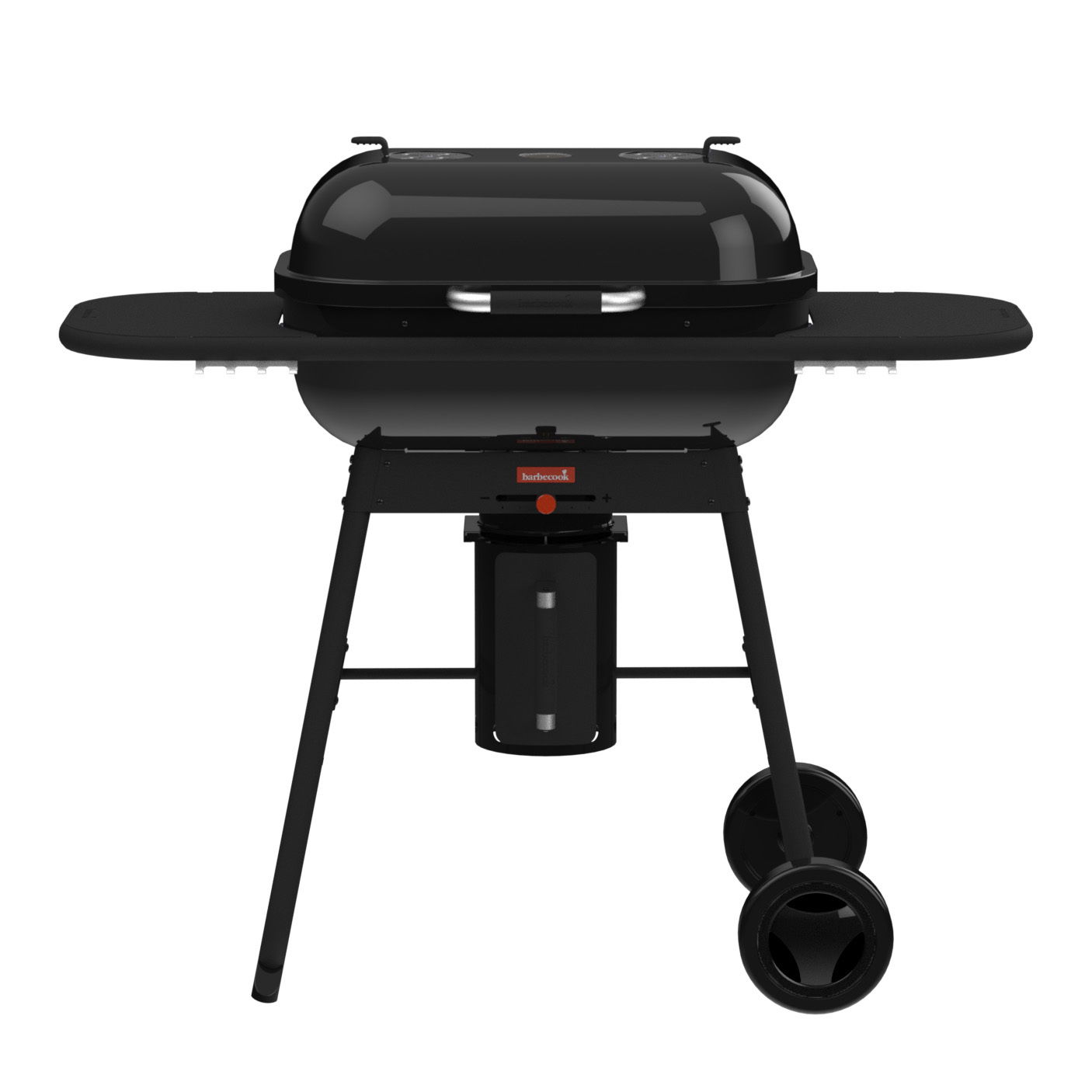 Magnus Premium houtskoolbarbecue zwart 85x64x110 cm - Barbecook