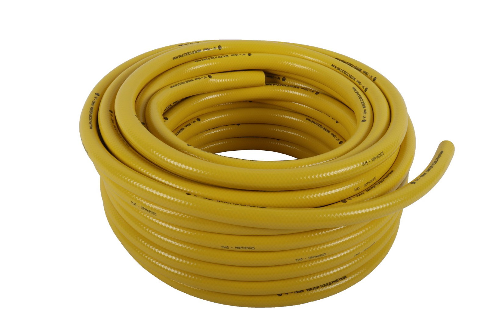 Talentools Getricoteerde gele slang, high twist resistant system 3/4 50 M  - 