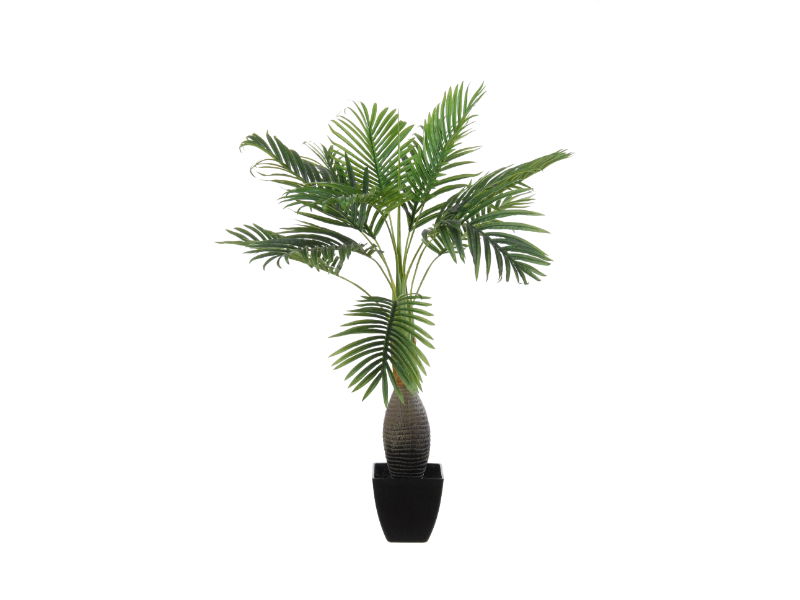 Louis maes Kentia palm h100 cm p groen zijde nepbloem - 