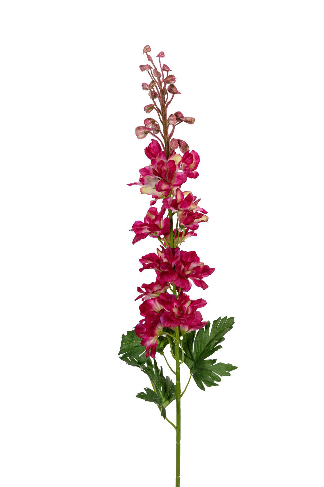 Louis maes Delphinium l78cm cerise kunstbloem  - 