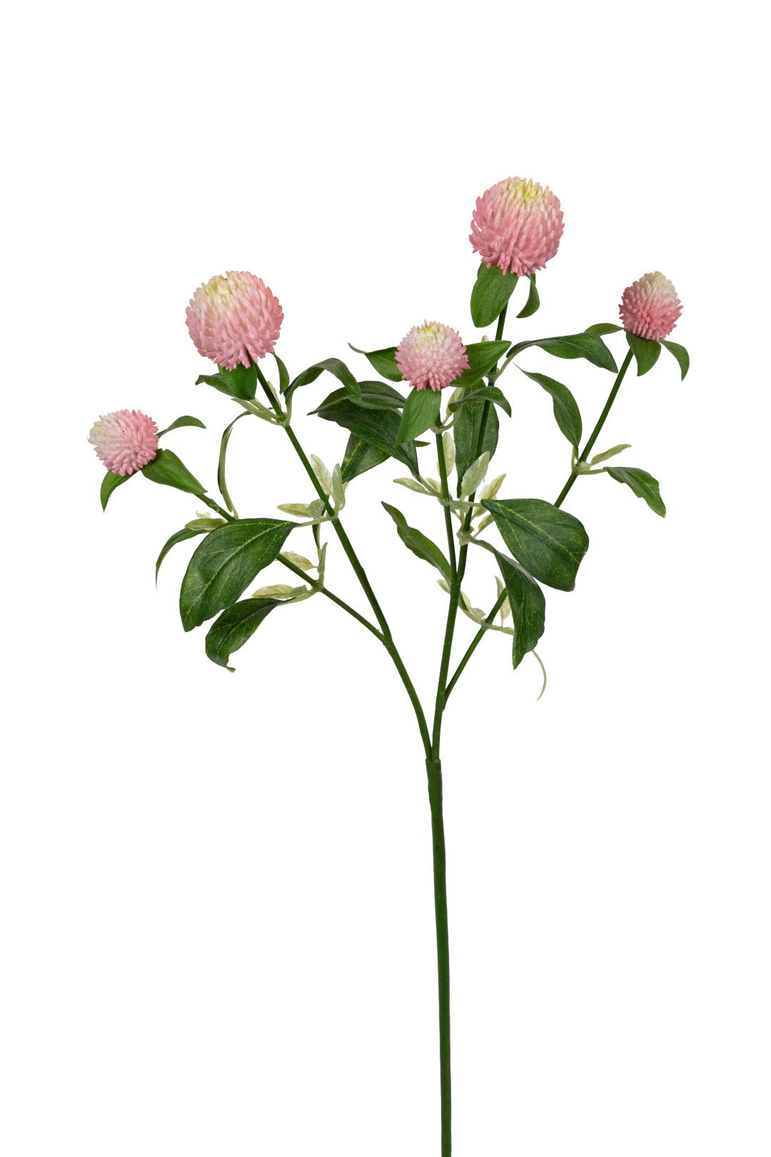 Louis maes Distel l65cm roze kunstbloem  - 