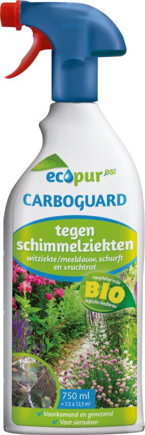 Ecopur Fungicide Carboguard RTU voor sierplanten en rozen 750 ml BSI