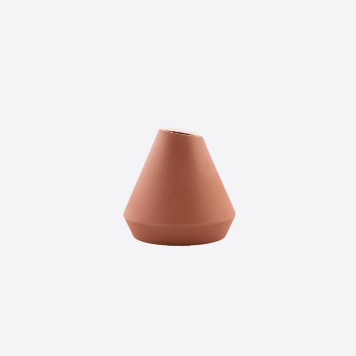 Point virgule vaas bamboevezel terracotta, 10,5 cm Hortus