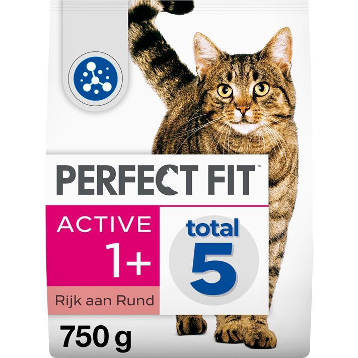 Perfect Fit Droogvoer Adult Active Rund 750 gr
