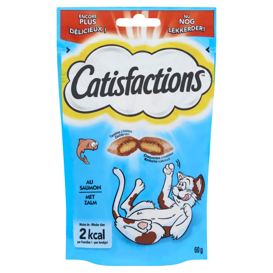 Kattenvoer Zalm 60 g Catisffactions Mars