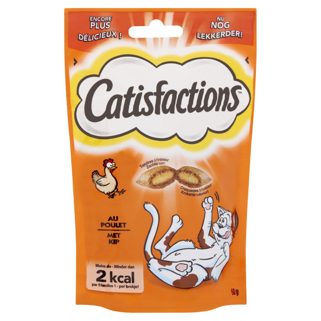 Kattenvoer Kip 60 g Catisffactions Mars