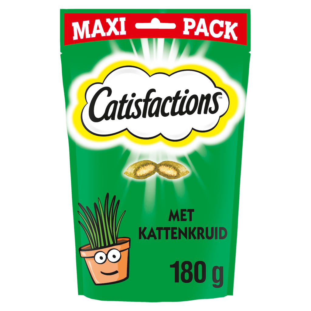 Catisfactions Kattensnoepjes Kattenkruid 180 gr