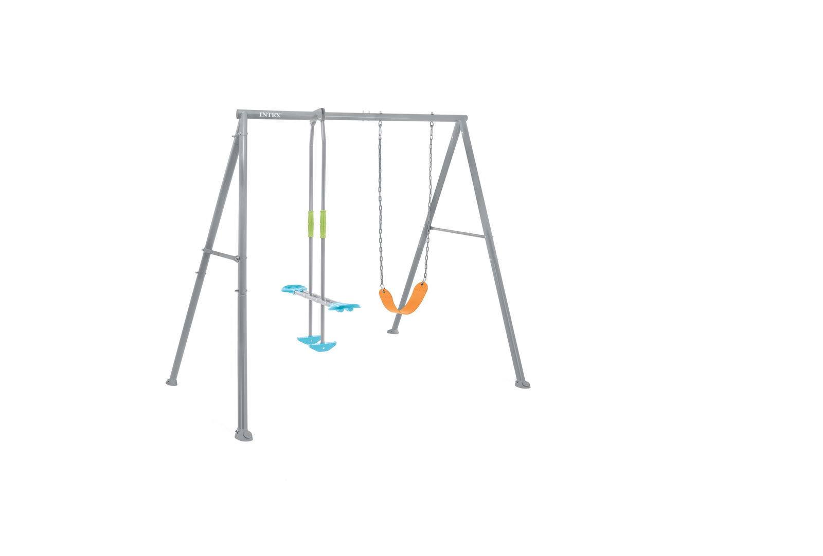 Schommelset two feature swing set Intex