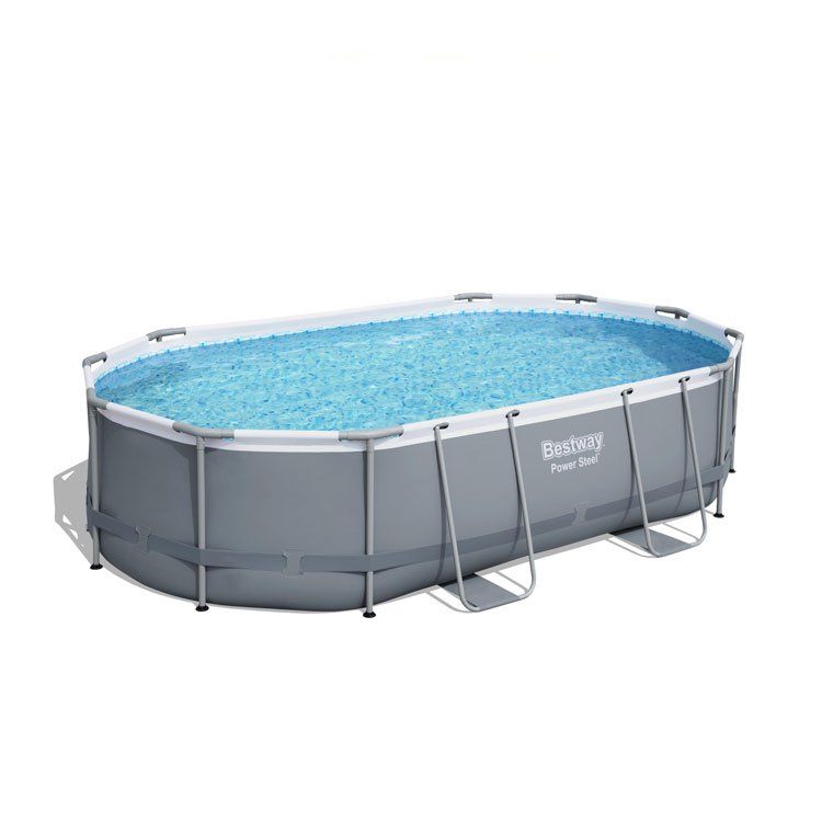 Oval Pool Set 16 x 10 x 42/4.88m x 3.05m x 1.07m - Oval Pool Set 16 x 10 x 42/4.88m x 3.05m x 1.07m -