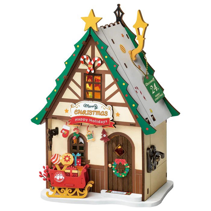 Robotime Twinkling Christmas House  - 