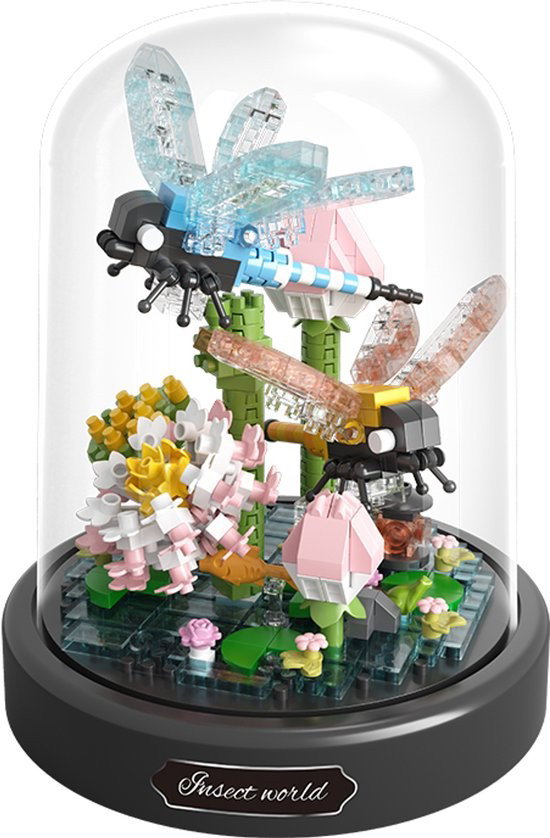 Bloemen met Libelle Balody - Robotime