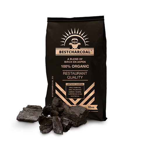 Blend Berken/Aspen 10 kg Best Charcoal Hortus - Vlot