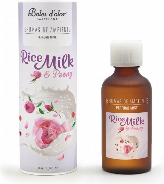 Boles d'olor - geurolie 50 ml - Rice Milk & Peony