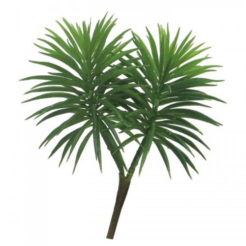Nova nature Crossostephium 18 cm groen kunstplant - 