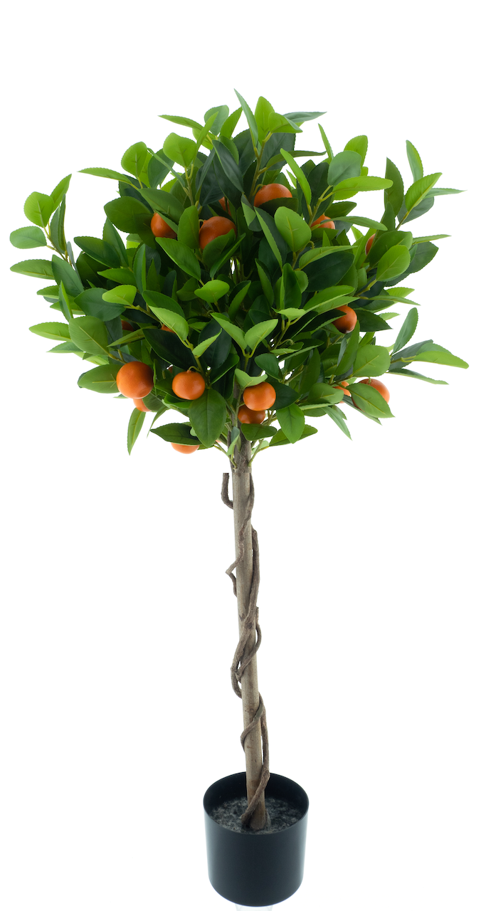 Orange tree Sevilla in pot orange 90 cm kunstbloem Nova Nature