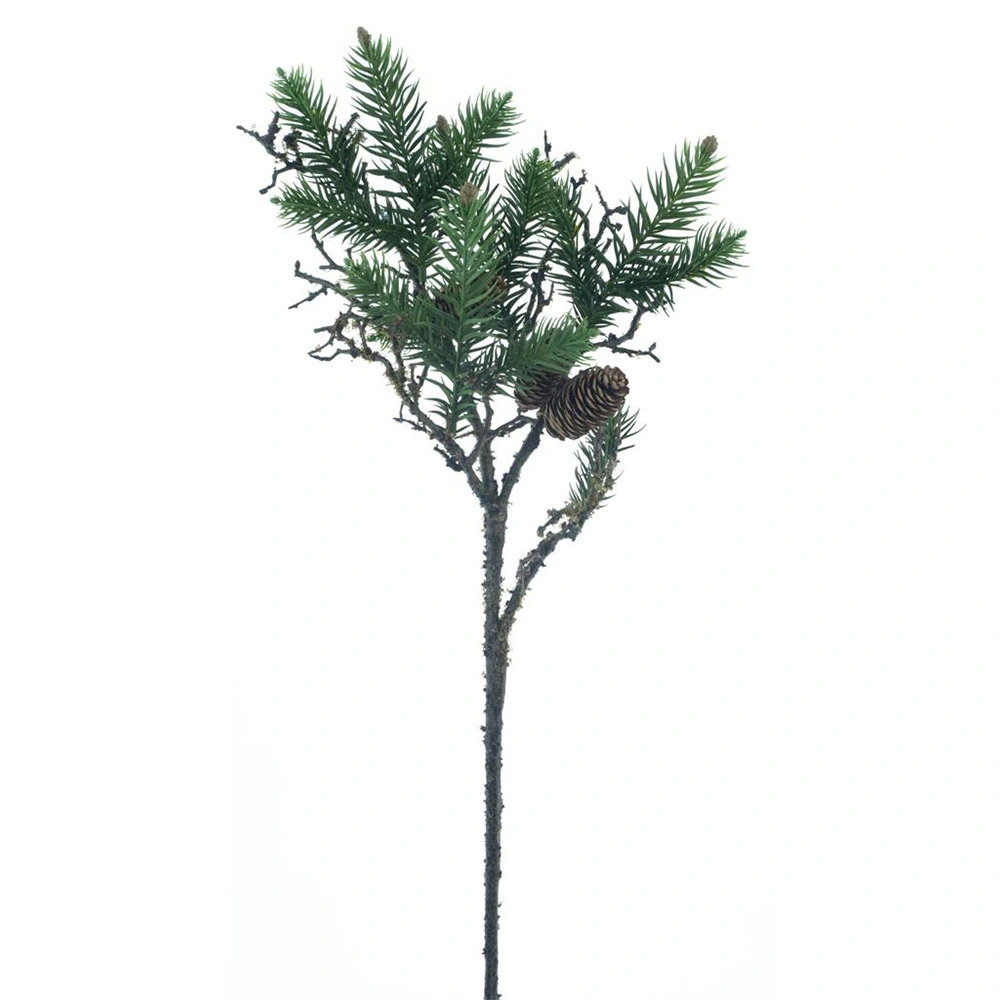 Pine spray alba groen 76 cm kunsttak Buitengewoon de Boet - Buitengewoon de boet