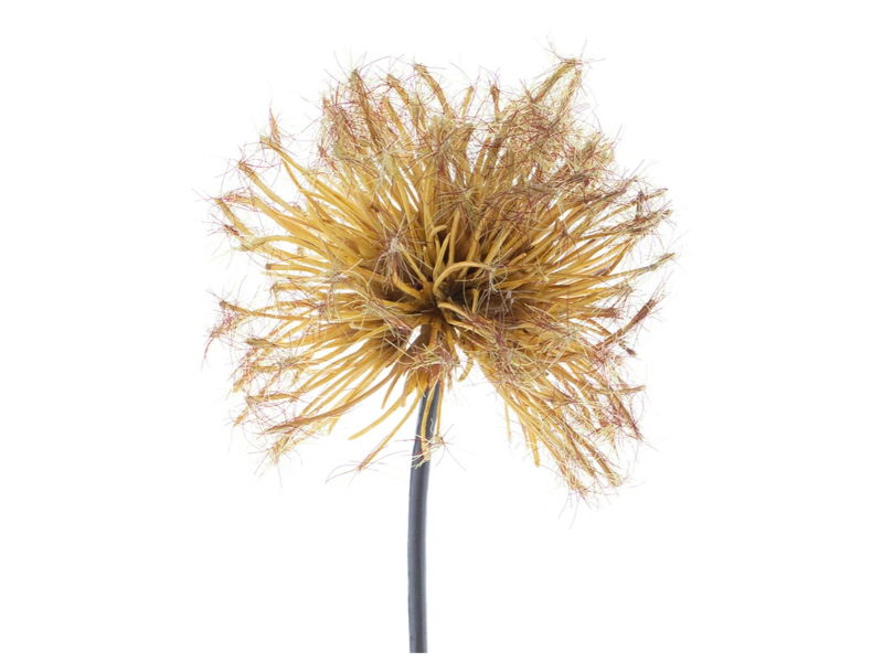 Kunstbloem sedum flocked yellow, 48 cm - Hortus