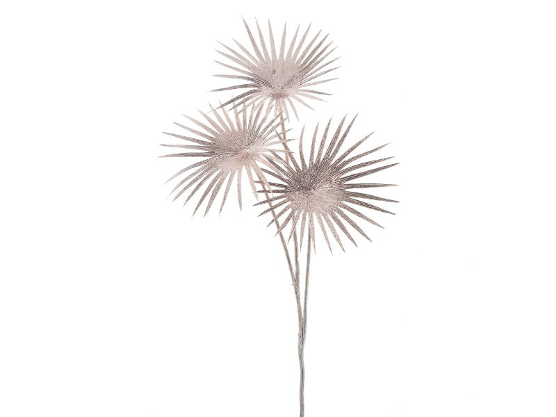 Kunsttak fountain palm spray metallic copper 74 cm - Hortus
